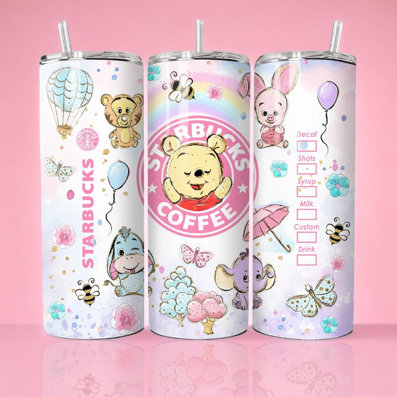 Winnie l'ourson Pastel Starbucks - Thermos 590ml