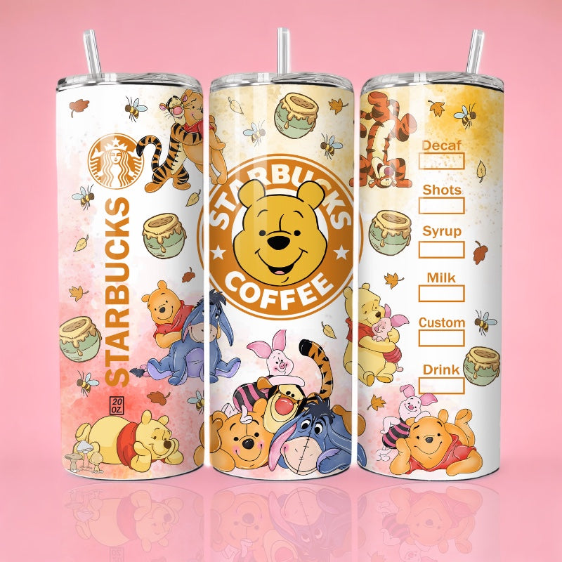 Winnie l'ourson Brown Starbucks - Thermos 590ml