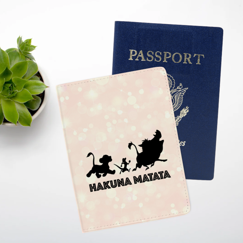 Hakuna Matata  - Protège passeport/cartes