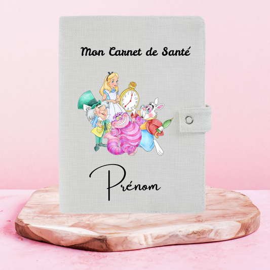 Alice aux pays des merveilles - Protège Carnet de Santé