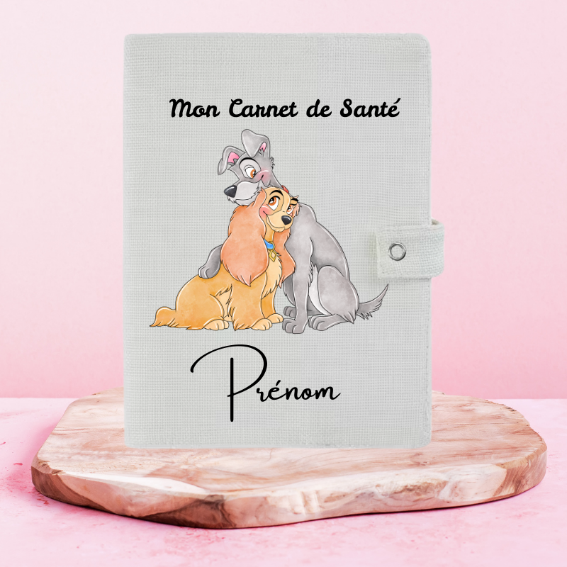 La Belle et le clochard - Protège Carnet de Santé