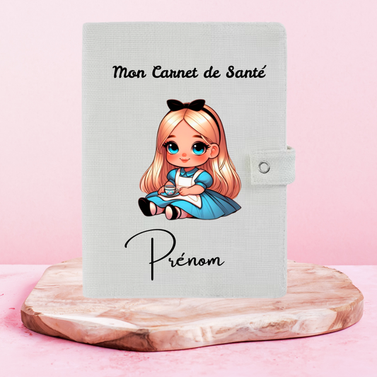 Alice aux pays des merveilles - Protège Carnet de Santé