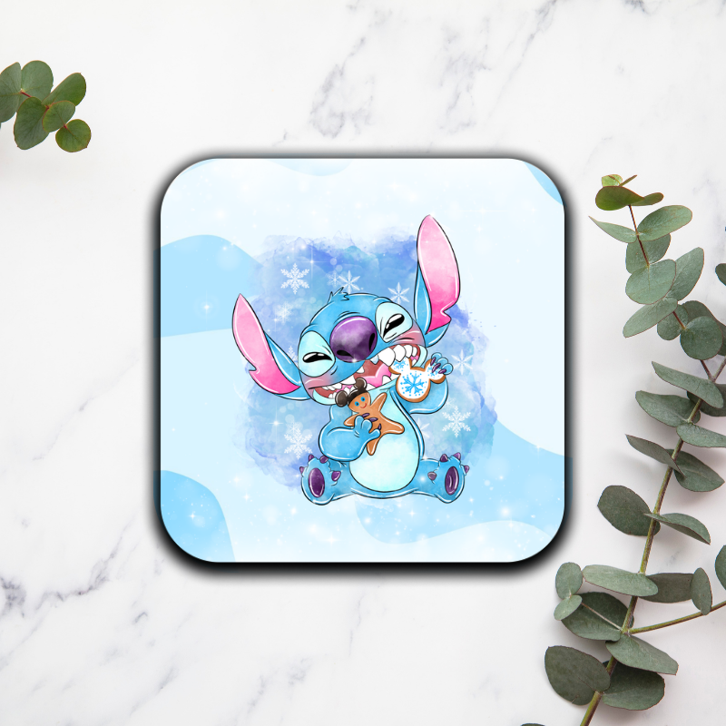 Stitch Blue - Dessous de verre