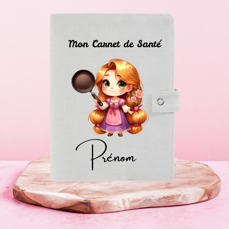Raiponce - Protège Carnet de Santé