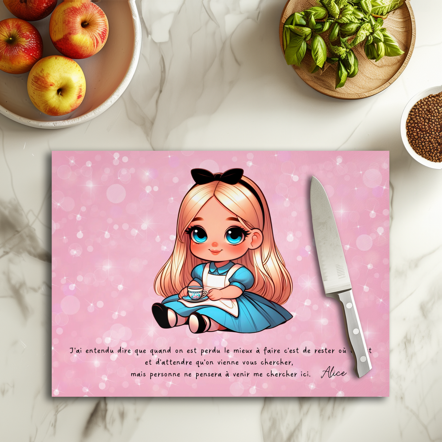 Alice - Glass cutting board