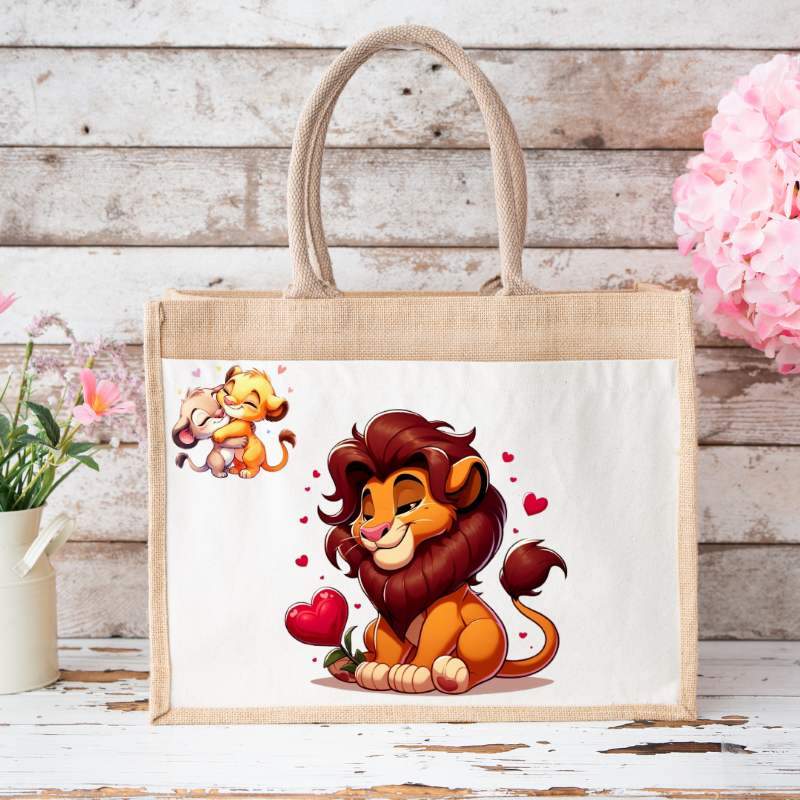 Simba - Sac en toile de jute