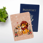 Simba x Nala Flower - Protège passeport/cartes