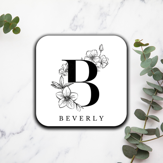 Initiale Florales - Dessous de verre