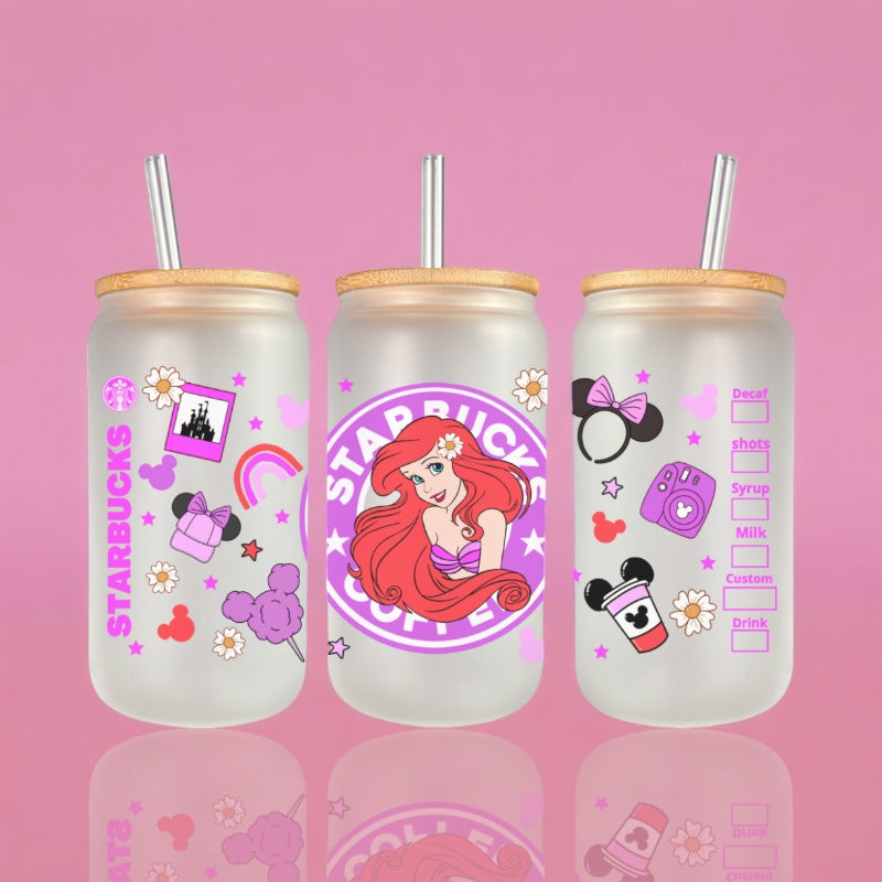 Ariel Starbucks - Verre avec couvercle