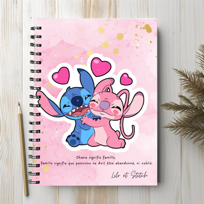 Stitch x Angel - Carnet/bloc-note A6