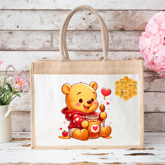 Winnie the Pooh - Burlap bag