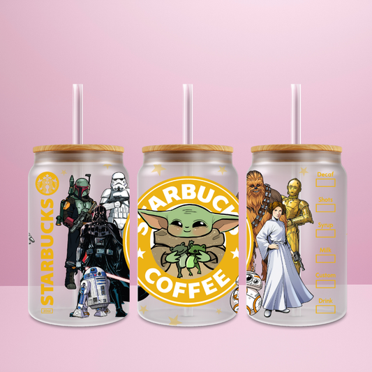 Star Wars Starbucks - Verre givré avec couvercle