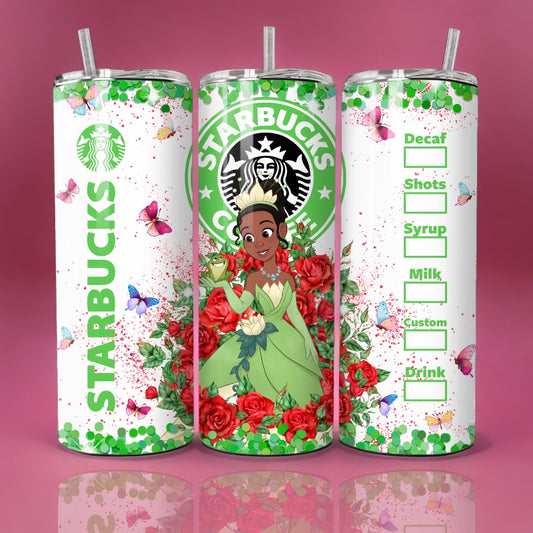 Tiana Flower Starbucks - Thermos 590ml