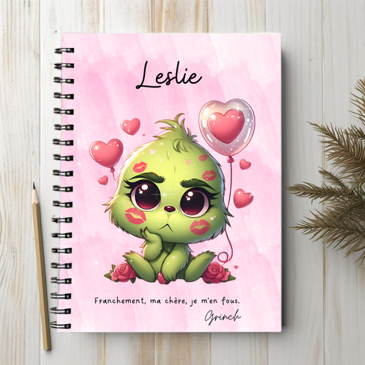 Grinch Love - Carnet/bloc-note A6