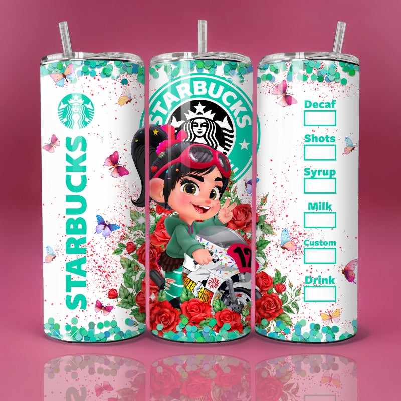 Vanellope Flower Starbucks - Thermos 590ml 