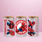 Spiderman Starbucks - Verre givré avec couvercle
