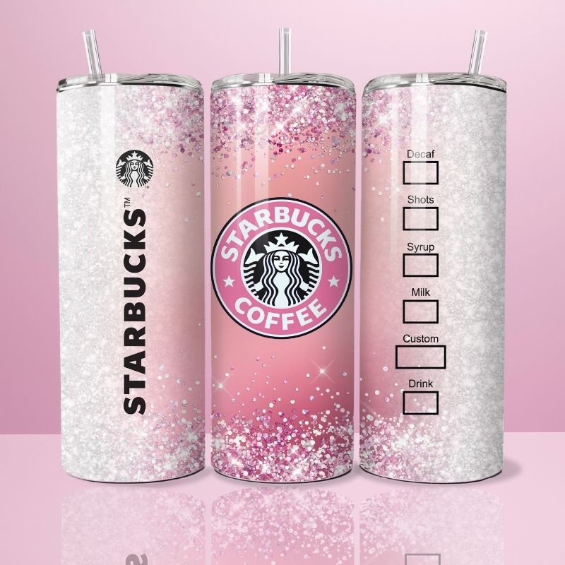 Pink Glitter - Thermos 590ml