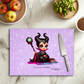 Maleficent - Glass Cutting Board