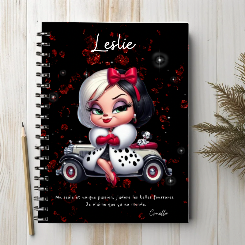 Cruella - Carnet/bloc-note A6