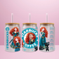 Rebelle Starbucks - Verre givré avec couvercle