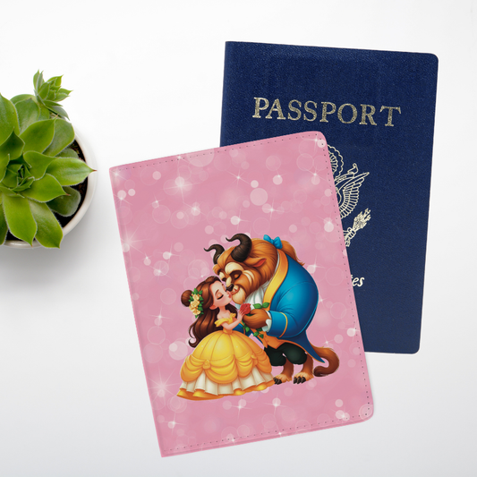 La belle x La bête - Protège-passeport