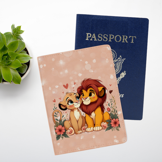 Nala x Simba - Protège-passeport