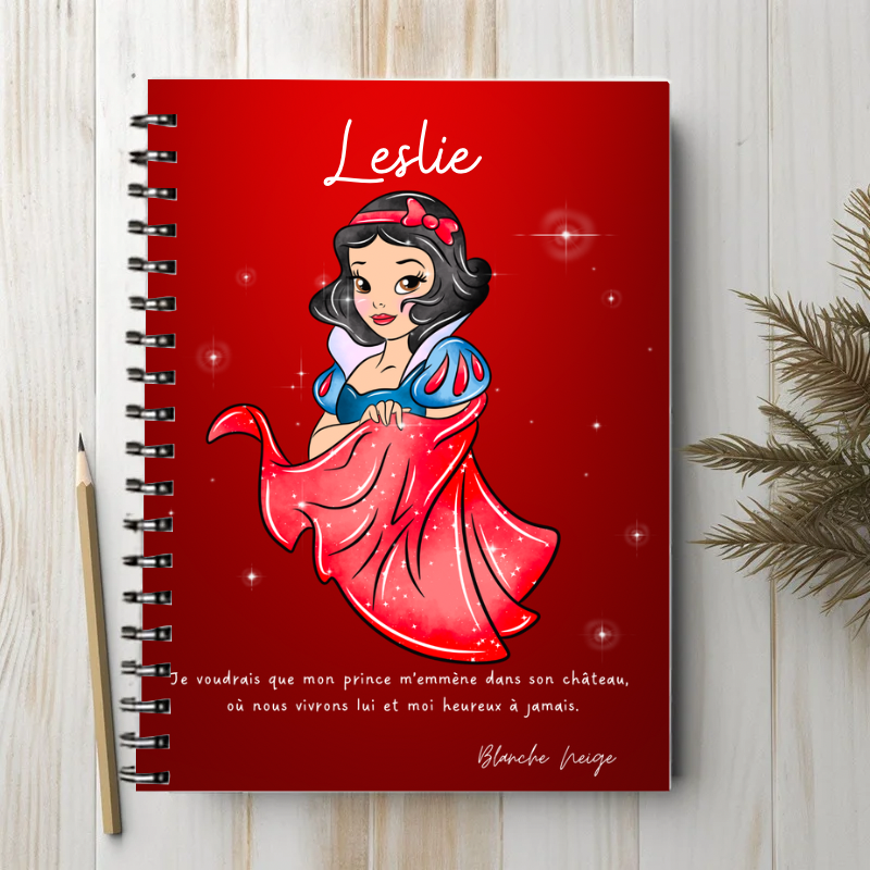 Blanche-neige - Carnet/bloc-note A6