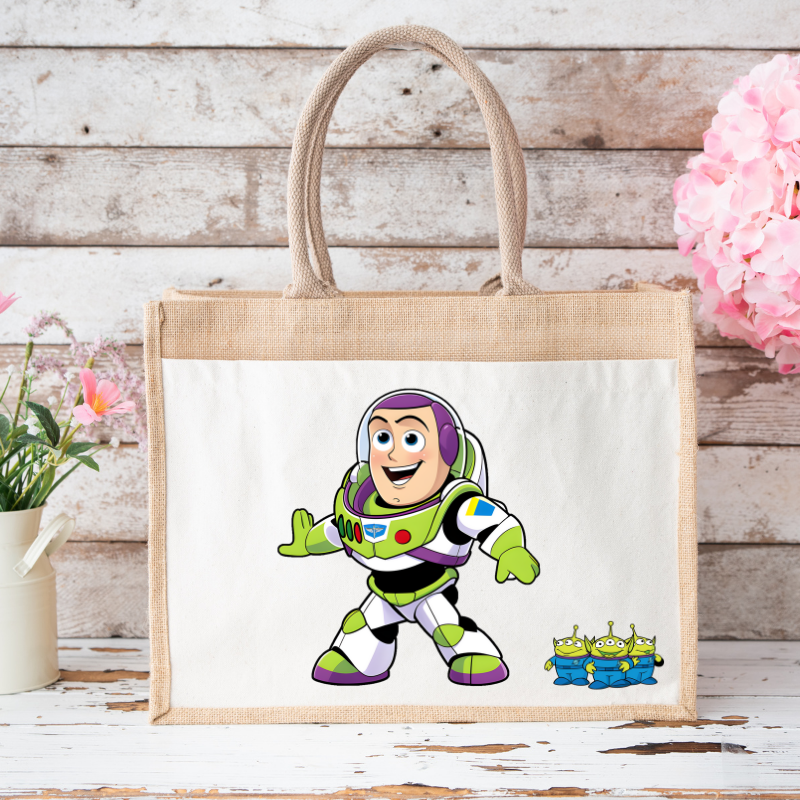 Buzz Lightyear - Burlap bag