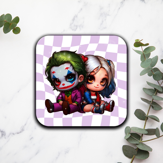 Joker x Harley Quinn - Dessous de verre