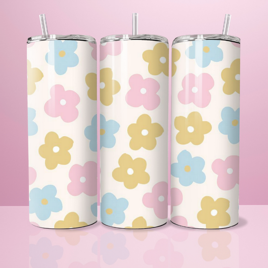 Pink x yellow x blue - Thermos 590ml