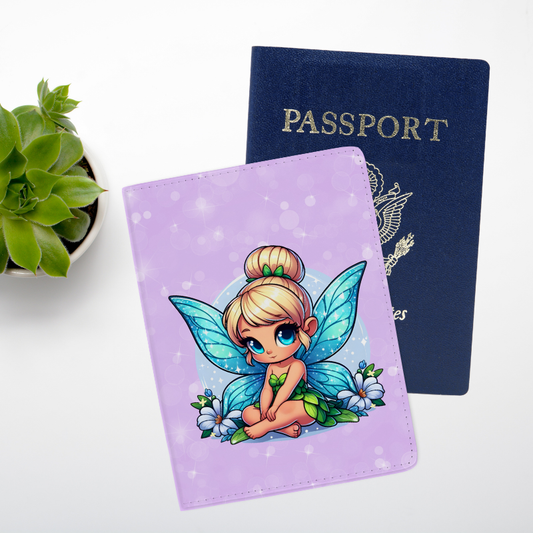 Fée Clochette flower - Protège-passeport