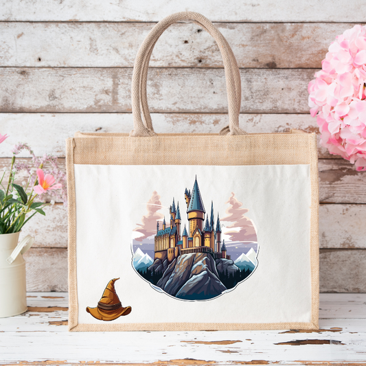 Hogwarts - Burlap Bag