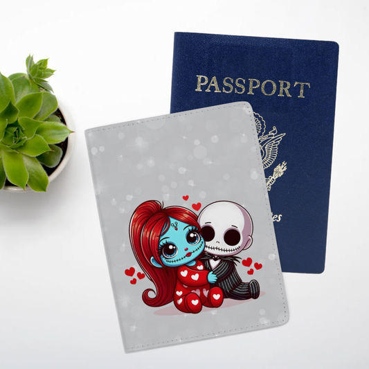 Jack x Sally - Protège passeport/cartes