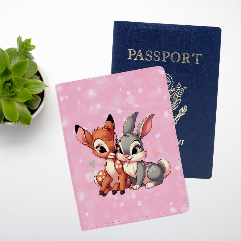 Bambi x Panpan - Protège-passeport