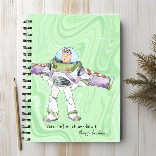 Buzz l’eclair - Carnet/bloc-note A6