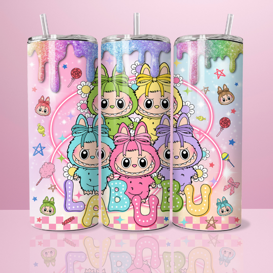 LABUBU floral - Thermos 590ml