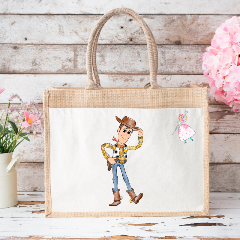 Woody - Sac en toile de jute