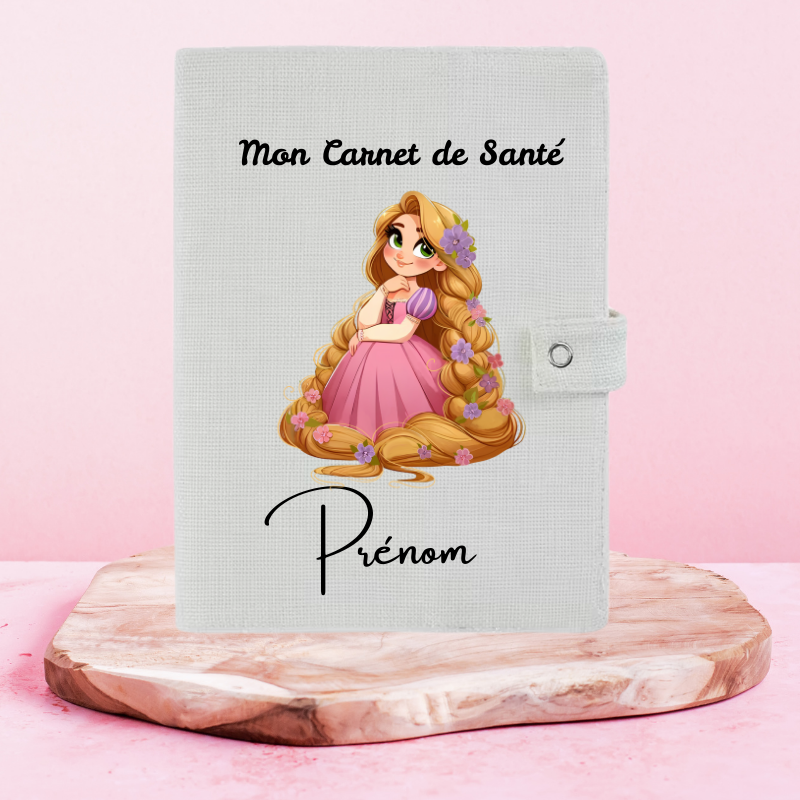 Raiponce - Protège Carnet de Santé