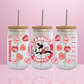 Minnie Love Starbucks - Verre givré avec couvercle