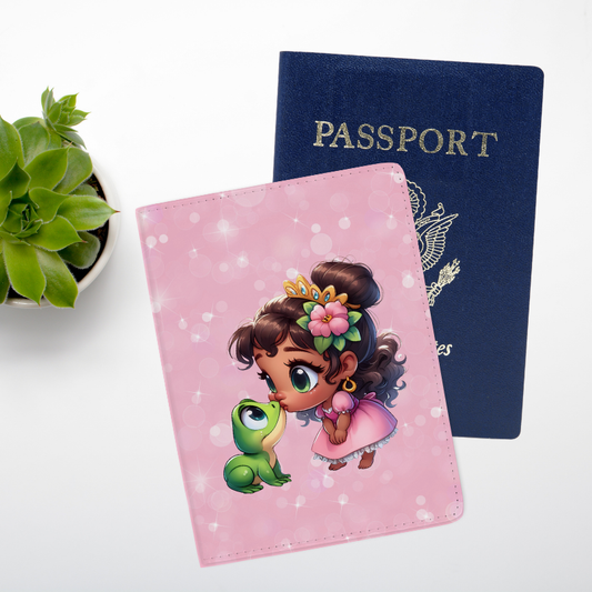 Princesse x Grenouille - Protège-passeport