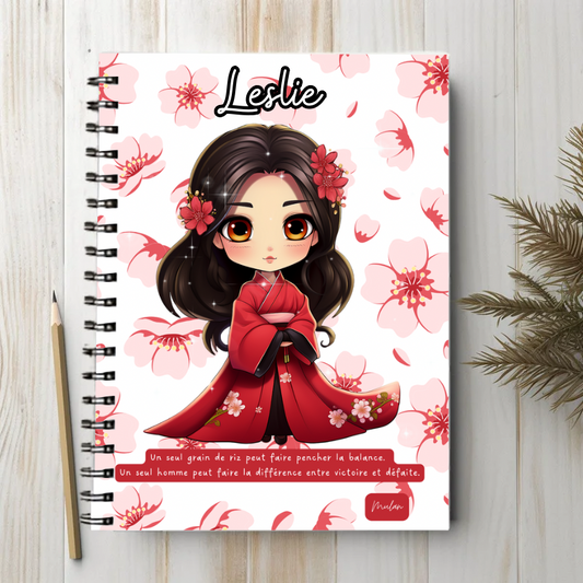 Mulan - Carnet/bloc-note A6