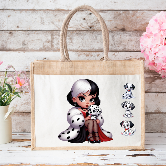 Cruella - Sac en toile de jute