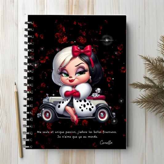 Cruella - Carnet/bloc-note A6