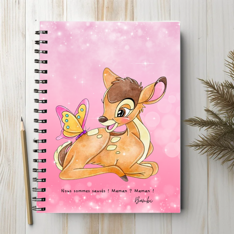 Bambi - Carnet/bloc-note A6