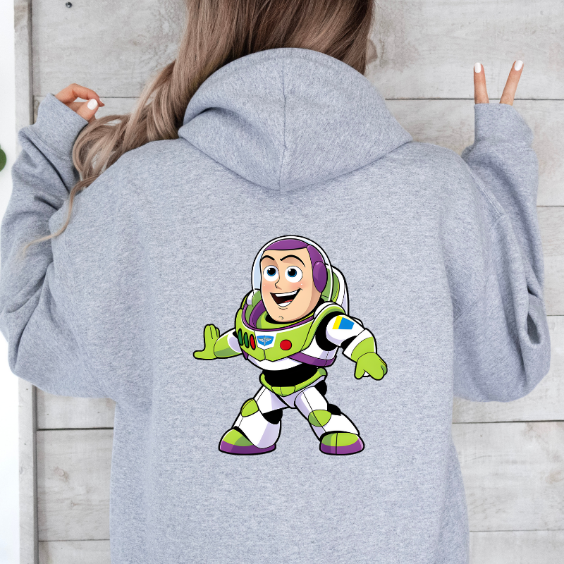 Buzz l'éclair - Sweat-shirt à capuche