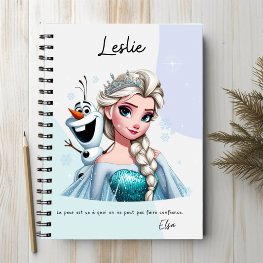 Elsa - Carnet/bloc-note A6