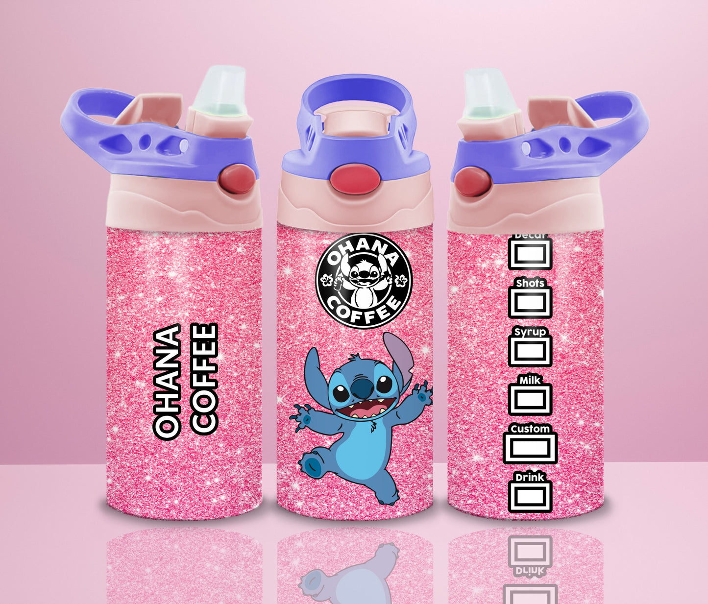 Stitch Ohana Coffee – Thermoskanne für Kinder