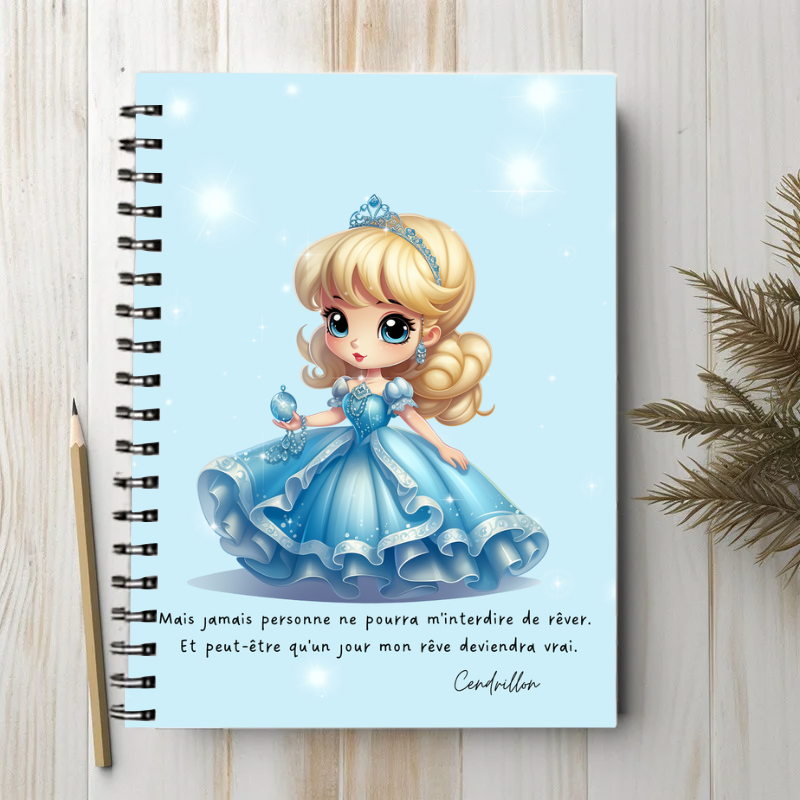 Cendrillon - Carnet/bloc-note A6