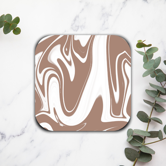 Marbre choco - Dessous de verre