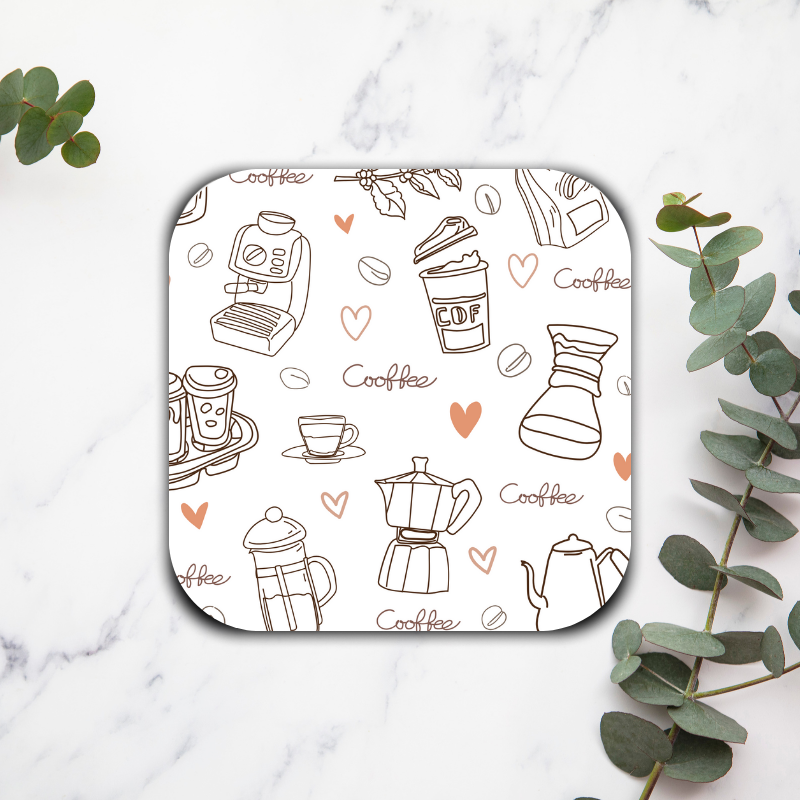 Thermos café - Dessous de verre